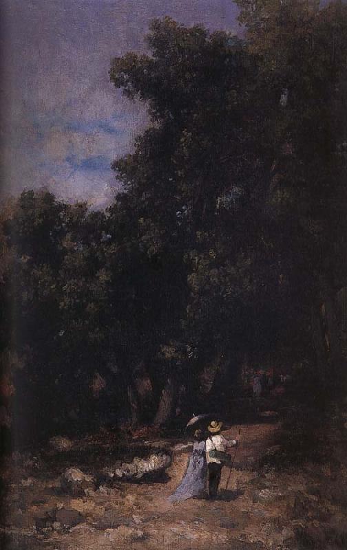 Nicolae Grigorescu In the Woods of  Fontainebleau